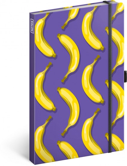 Notes Banány, linkovaný, 13 × 21 cm Presco Group