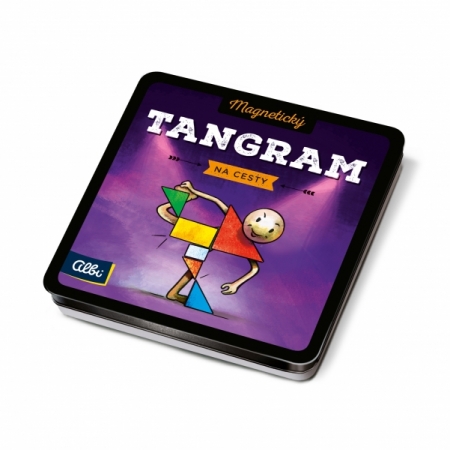 Magnetické hry na cesty - Tangram ALBI
