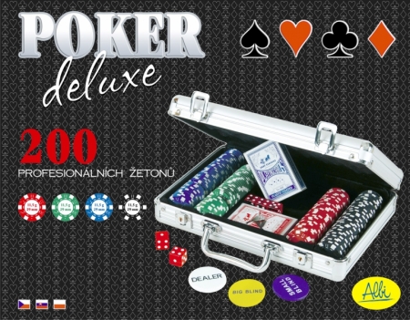 Poker deluxe (200 žetonů) ALBI