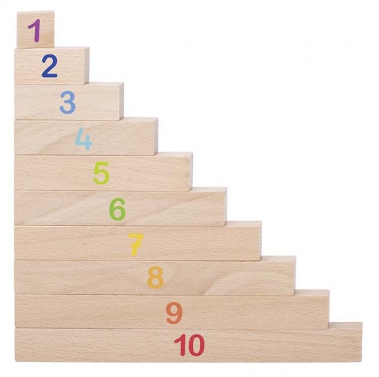 Učíme se počítat – destičky, 36 dílů Montessori