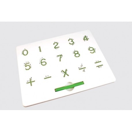Magnetická tabulka Magpad - Číslice Montessori