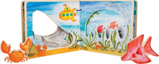 Interaktivní kniha - Podmořský svět Montessori