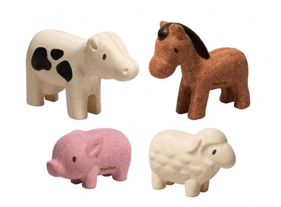 Set - Zvířata z farmy Montessori