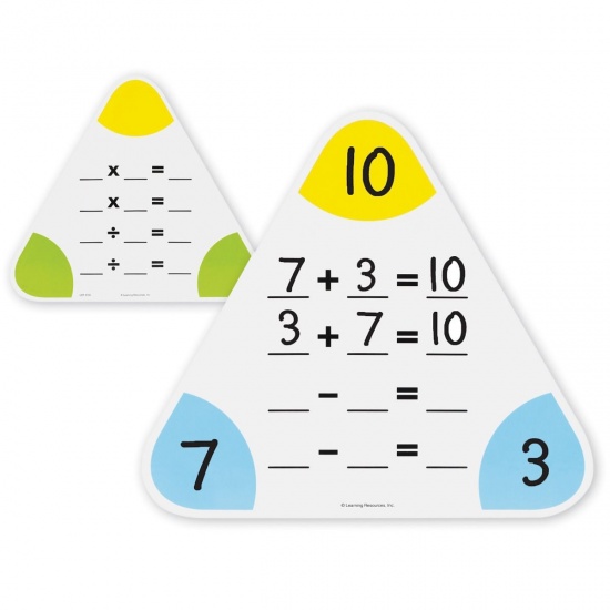Matematické smazatelné tabulky Montessori