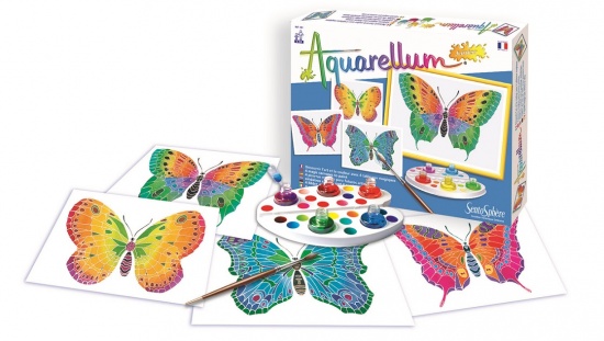 Akvarely junior - Motýli Montessori