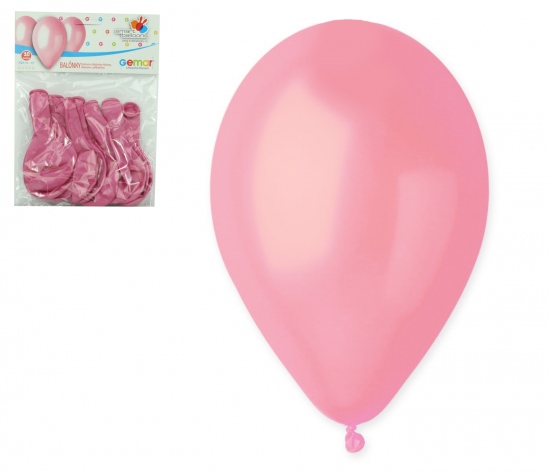 Balónky 10ks METAL růžové SMART BALLOONS s.r.o.
