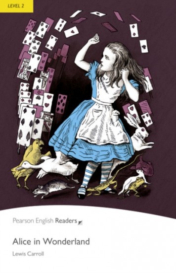 Pearson English Readers 2 Alice in Wonderland Book + MP3 audio CD Pack Pearson