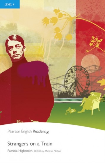 Pearson English Readers 4 Strangers on a Train Book + MP3 Pearson