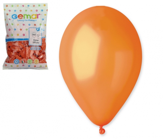 Balónky METAL oranžová SMART BALLOONS s.r.o.