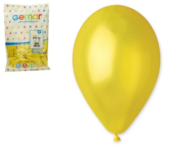 Balónky METAL žluté SMART BALLOONS s.r.o.