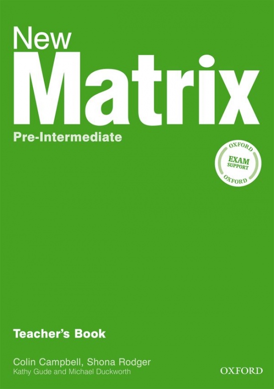 #New Matrix Pre-Intermediate Teacher´s Book Oxford University Press