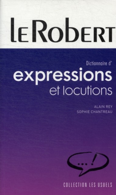 Le Robert Dictionnaire des Expressions et Locutions výprodej