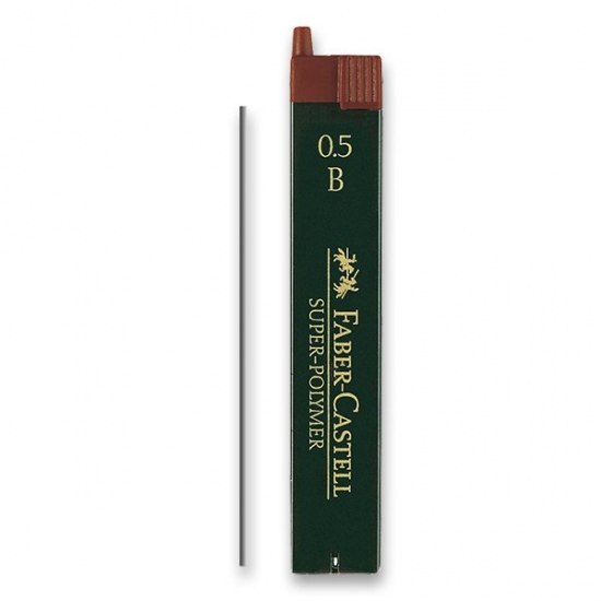 Tuhy Faber Castell Superpolymer 0 5mm B Faber-Castell