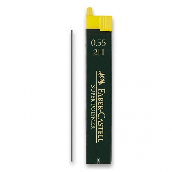 Tuhy Faber Castell Superpolymer 0 35mm 2H Faber-Castell