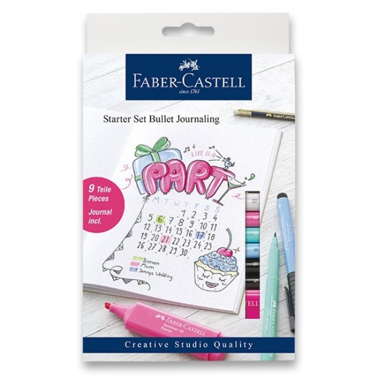 Set Faber Castell Pitt Artist Pen Bullet Journal 9ks Faber-Castell