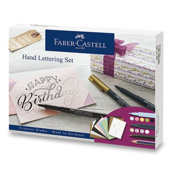 Kreativní sada Faber Castell Hand Lettering 12 ks Faber-Castell