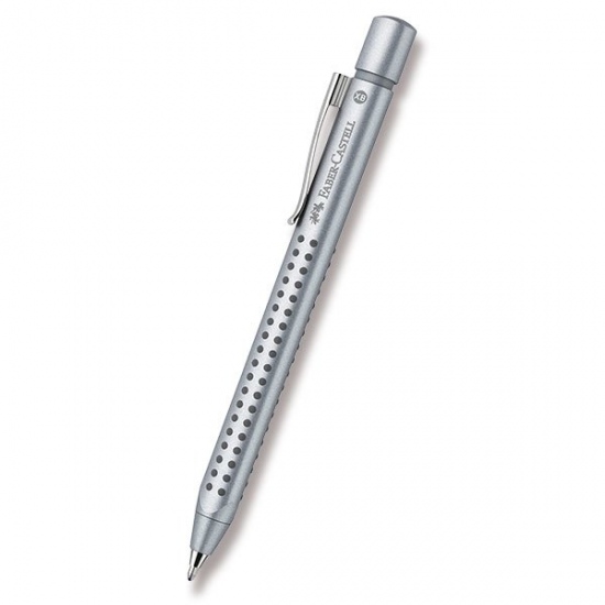 Kuličková tužka Faber Castell Grip 2011 - stříbrná Faber-Castell