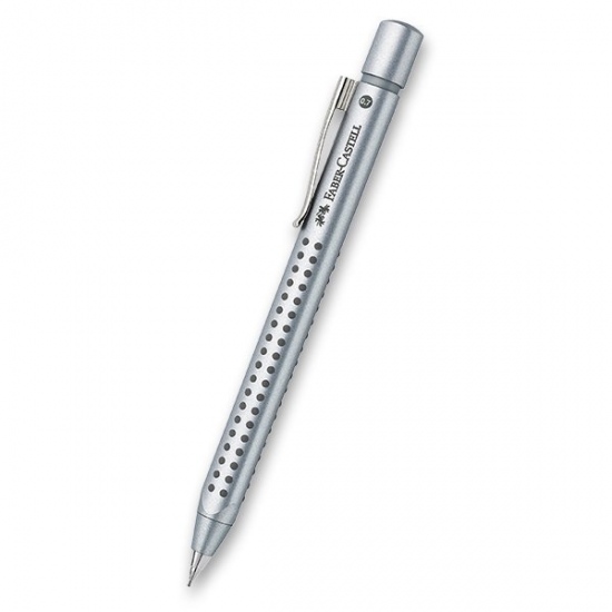 Mechanická tužka Faber Castell Grip 2011 0.7mm stříbrná Faber-Castell