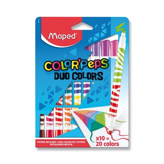 Fixy Color Peps Duo 20 barev Maped