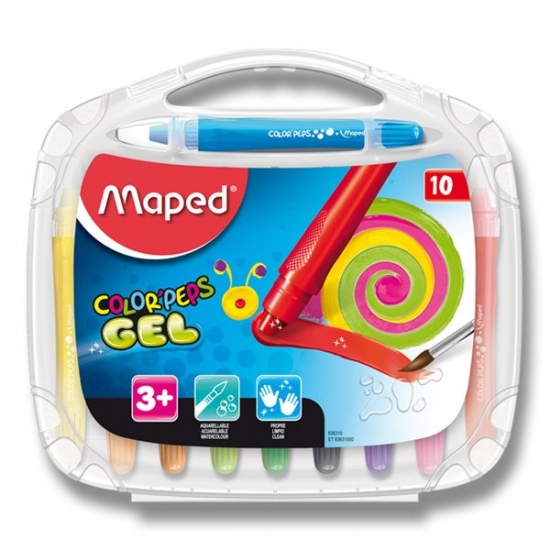 Pastely Color Peps Gel 10 barev Maped
