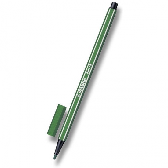 Fix Pen 68 olivově zelená Stabilo