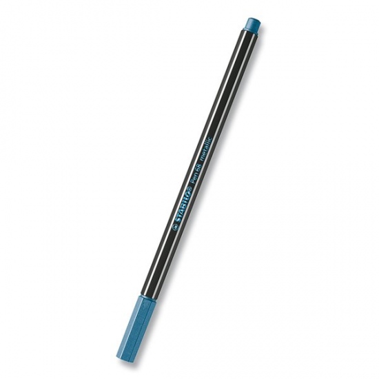 Fix Pen 68 Metallic metalická modrá Stabilo