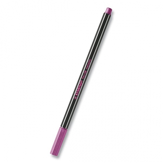 Fix Pen 68 Metallic metalická růžová Stabilo
