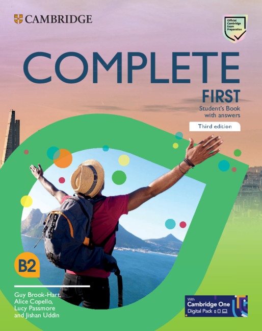 Complete First B2 Student´s Book with answers, 3rd Cambridge University Press