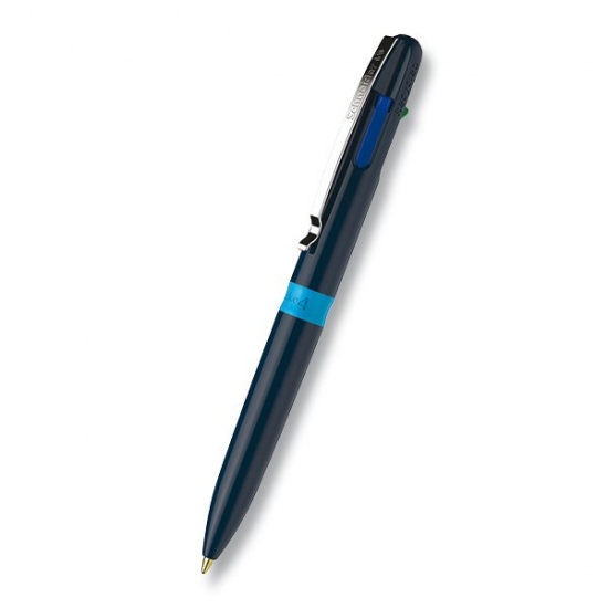 Kuličková tužka Take 4 modrá Schneider