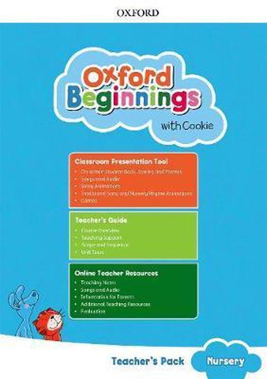 Oxford Beginnings with Cookie Teacher’s Pack Oxford University Press