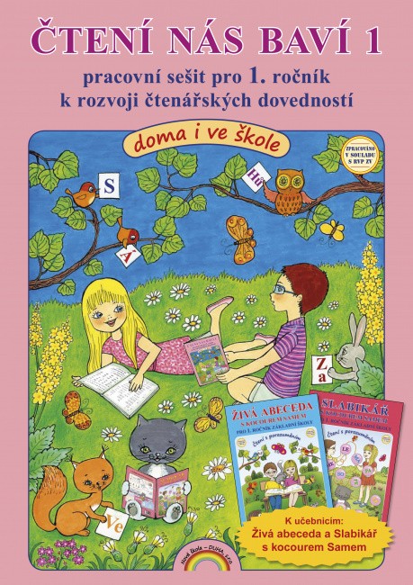 Čtení nás baví 1 - doma i ve škole (čtenářské dovednosti) 11-70 Nakladatelství Nová škola Brno