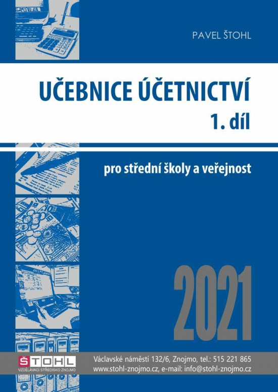 Učebnice Účetnictví 2021 - 1. díl výprodej