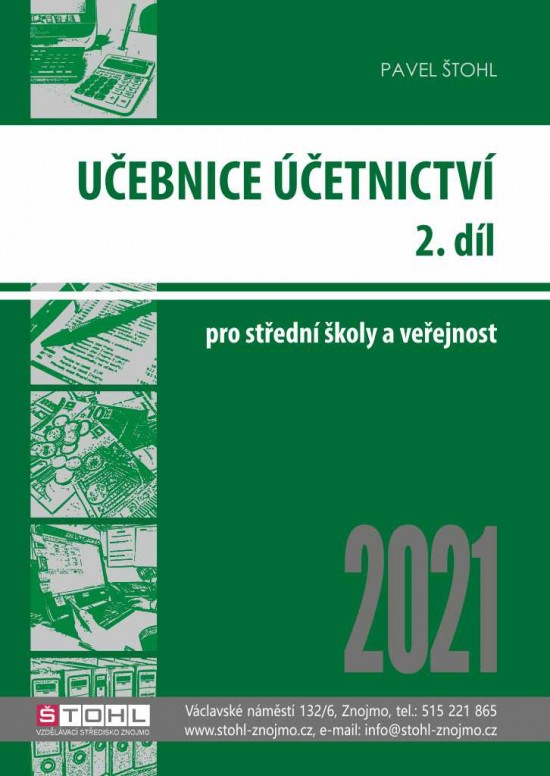 Učebnice Účetnictví 2021 - 2. díl
