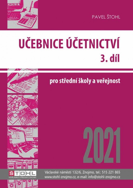Učebnice Účetnictví 2021 - 3. díl