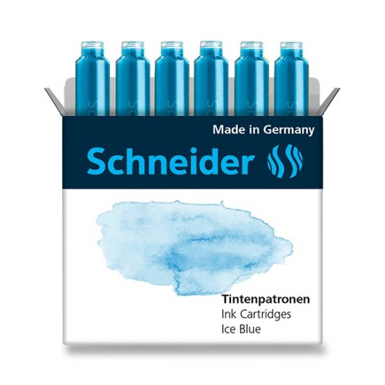 Inkoustové bombičky ledově modré 6ks Schneider
