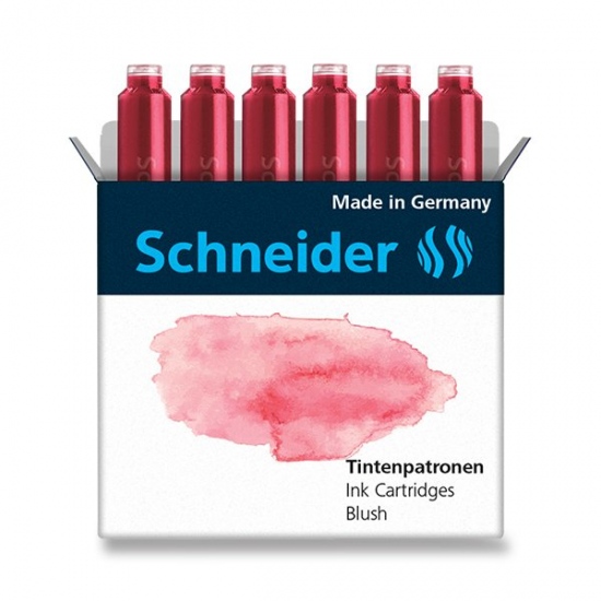 Inkoustové bombičky vínové 6ks Schneider
