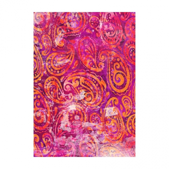 Rýžový papír Cadence A3 - Batika s kašmírovým vzorem Aladine