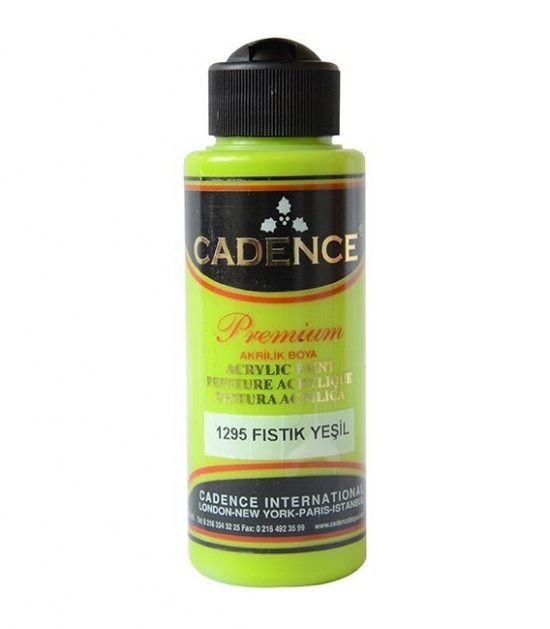 Akrylová barva Cadence Premium 70 ml - peanut green pistáciová zelená Aladine
