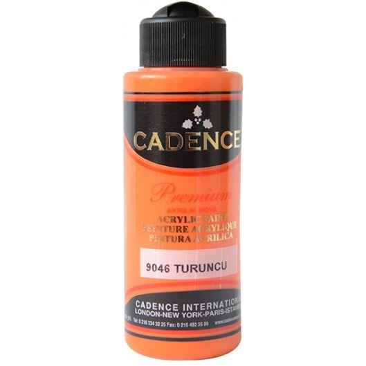 Akrylová barva Cadence Premium 70 ml - orange oranžová Aladine