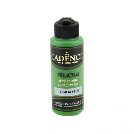 Akrylová barva Cadence Premium 120 ml - mystic green zelená mlhavá Aladine