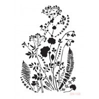 Šablona Cadence 25x36 cm - Květinky Aladine