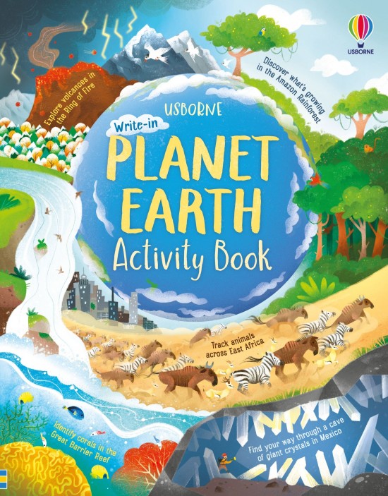 Planet Earth Activity Book Usborne Publishing