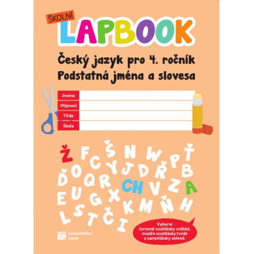 Školní lapbook - Čeština: Podstatná jména a slovesa TAKTIK International, s.r.o