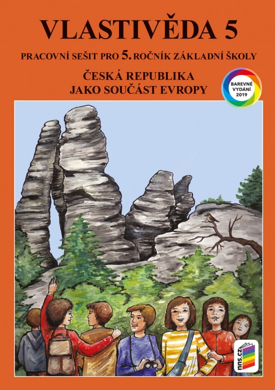Vlastivěda 5 - ČR jako součást Evropy barevný pracovní sešit (5-43) NOVÁ ŠKOLA, s.r.o