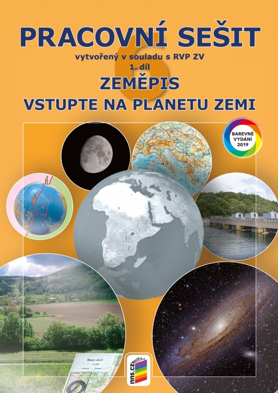 Zeměpis 6, 1. díl - Vstupte na planetu Zemi barevný pracovní sešit (6-73) NOVÁ ŠKOLA, s.r.o