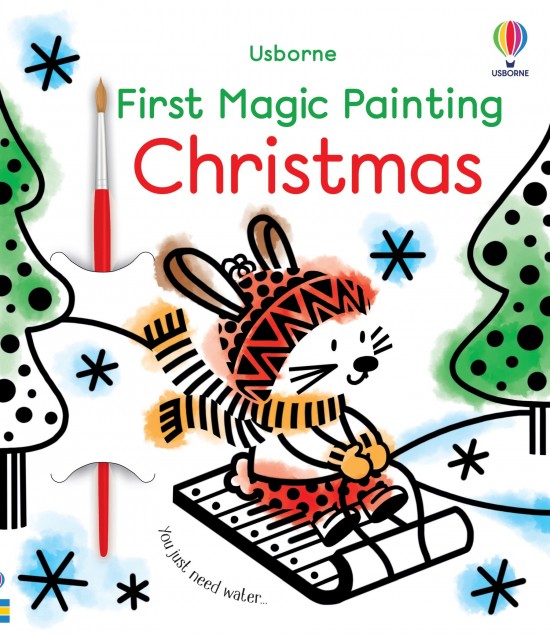 First Magic Painting Christmas Usborne Publishing