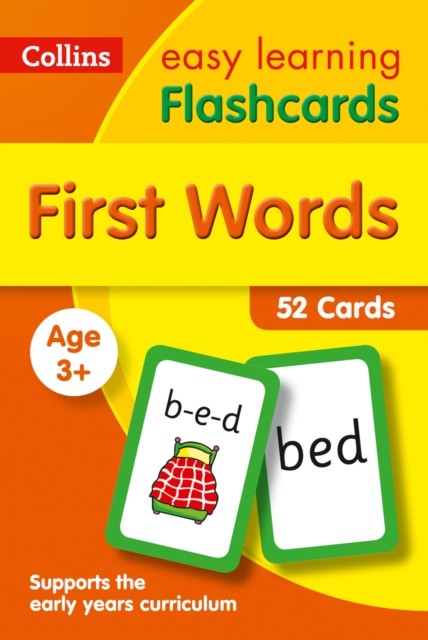 First Words Flashcards : Ideal for Home Learning Collins