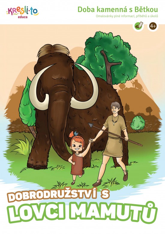 Omalovánky: Dobrodružství s lovci mamutů Kresli.to