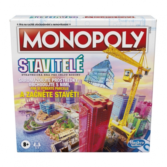 Monopoly stavitelé Cz Hasbro