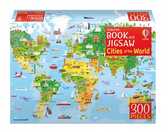 Usborne Book and Jigsaw Cities of the World Usborne Publishing